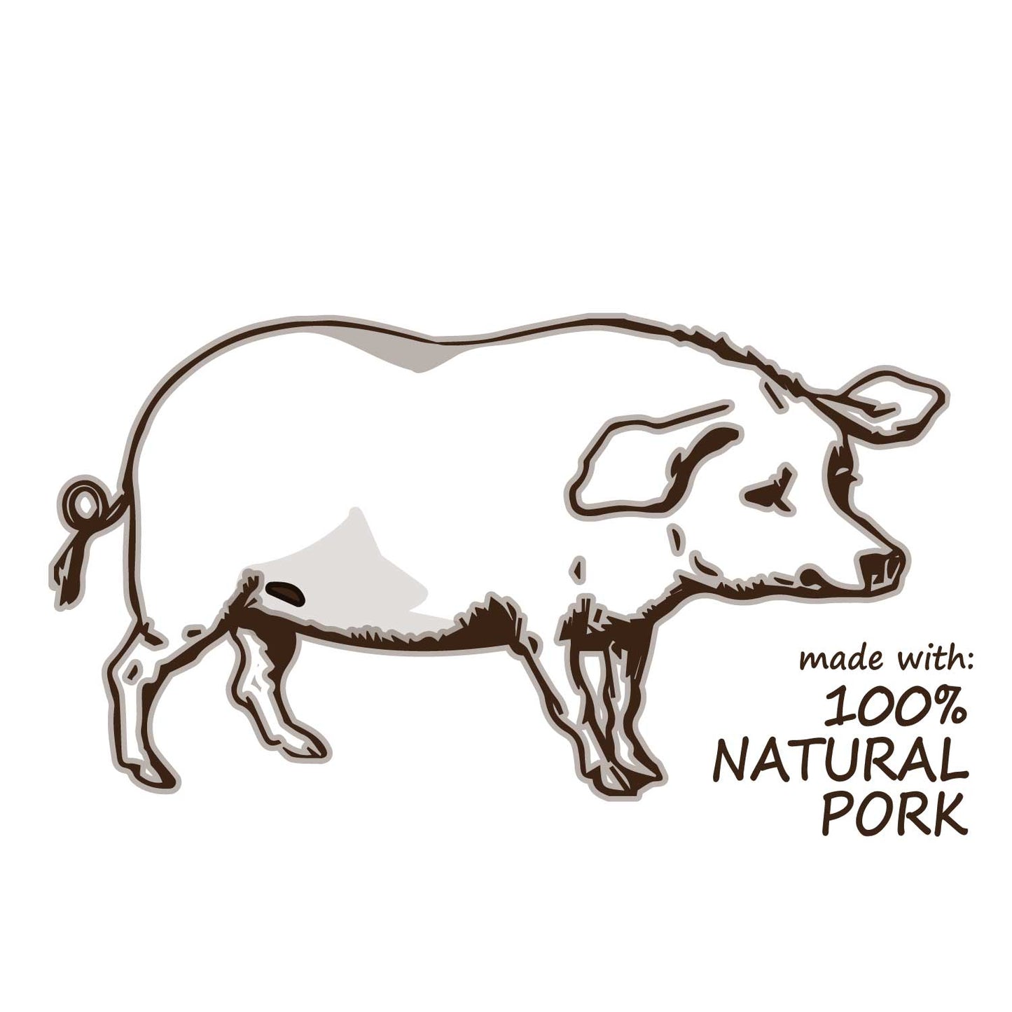 Uncured Bacon & Pineapple All-Natural Pork Snack Sticks - 8 grams protein