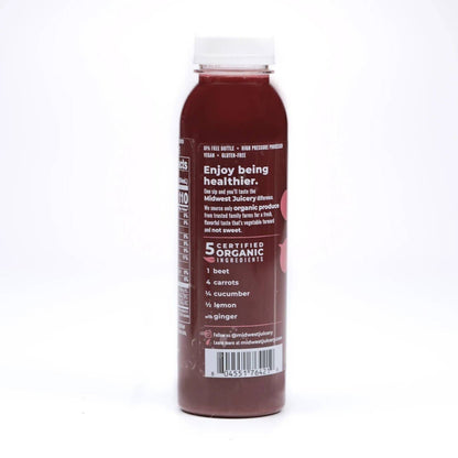 Organic Cold-Pressed Juice: Beets by Midwest - Midwest Juicery
