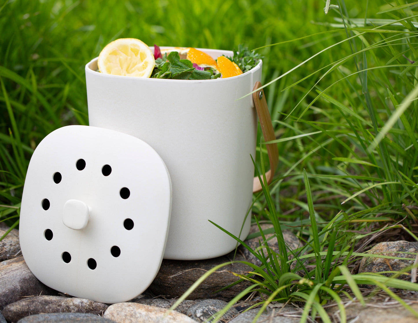 Compost Bin - made from Biodegradable Bamboo Fiber