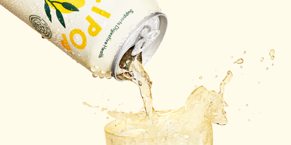 Olipop Ginger Lemon Prebiotic Natural Soda