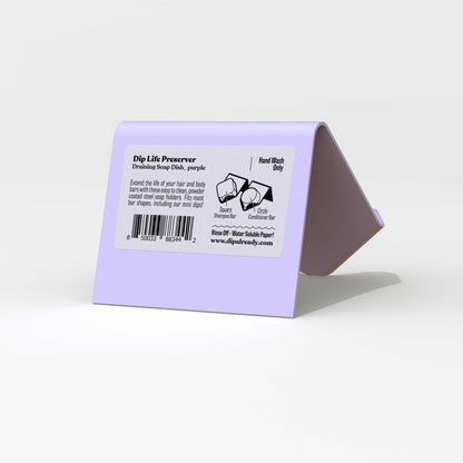Draining Soap Dish for Shampoo & Conditioner Bars by dip