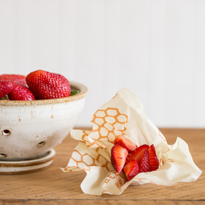 Bee's Wrap Plant-Based Food Wrap - Assorted 3 Pack - Honeycomb