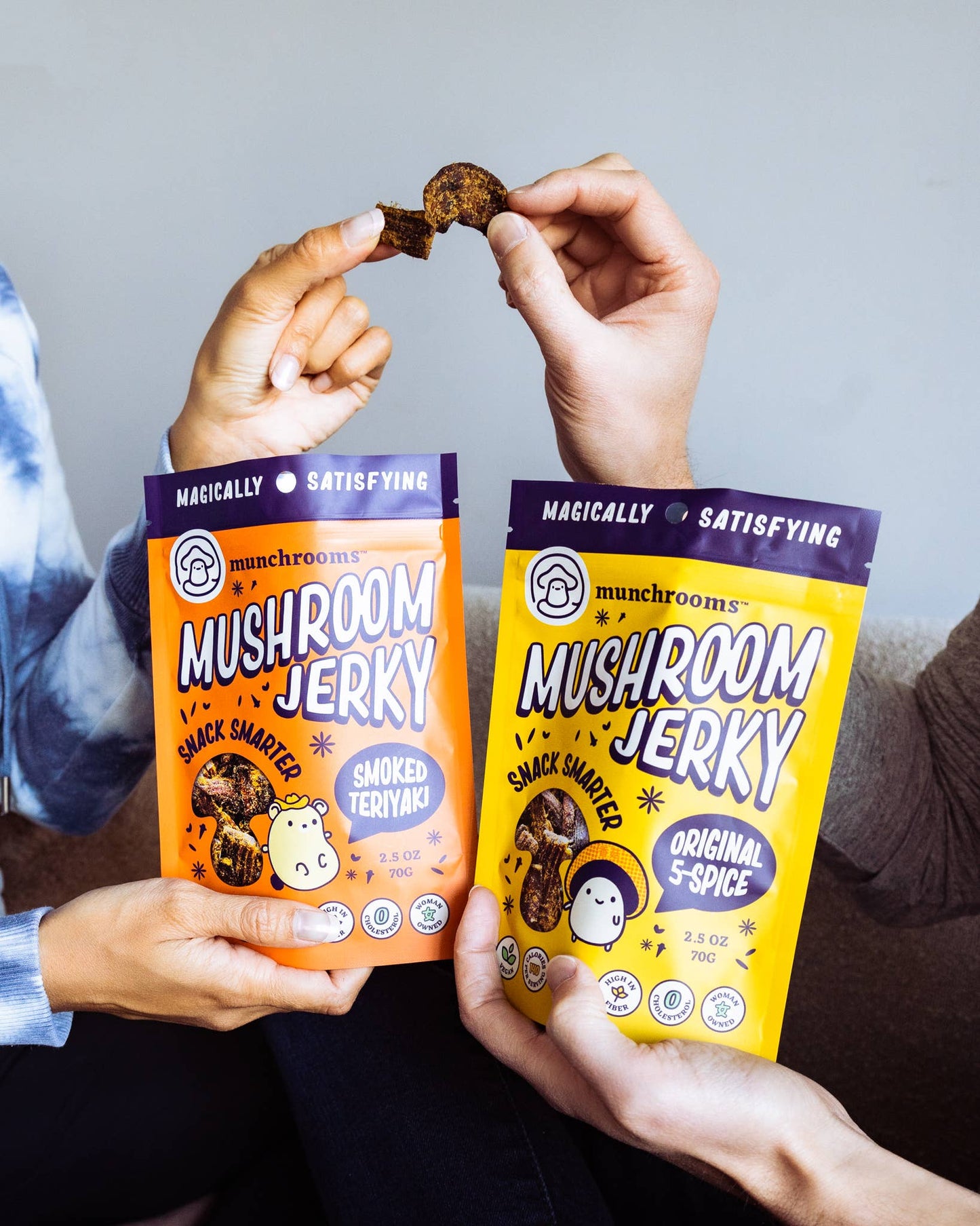 Smoked Teriyaki Mushroom Jerky by munchrooms