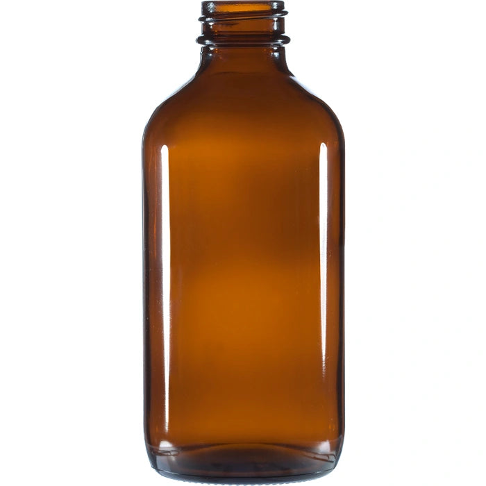 8 oz Amber Glass Bottle