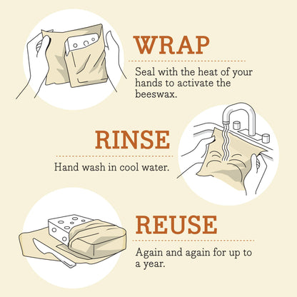 Bee's Wrap - Snack & Sandwich Bags - Under the Sea