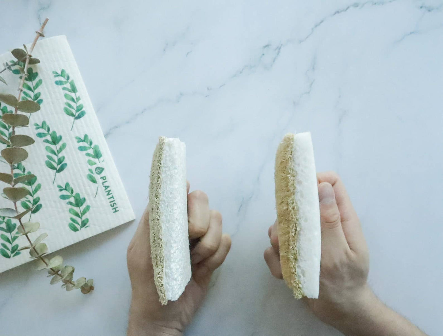 Eco Dish Sponge: Plastic-Free & Compostable