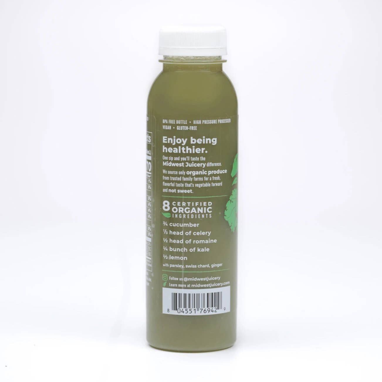 Organic Cold-Pressed Juice: All Greens Everything - Midwest Juicery