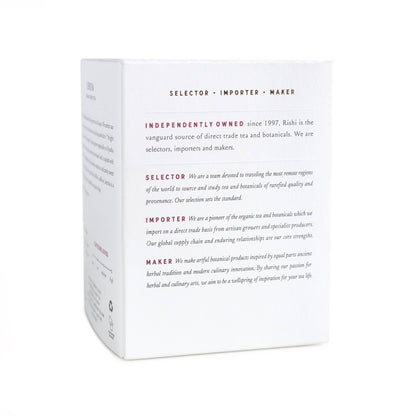 Elderberry Healer Organic Herbal Tea Sachets by Rishi Tea