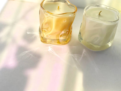 No. 3 Moss + Amber Candle - Soy & Coconut w/ Hemp Wick