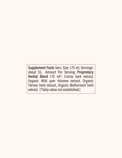 Cramp Control Tincture by Wooden Spoon Herbs