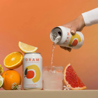 Citrus & Blossoms Sparkling Water by DRAM