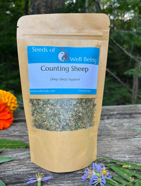 Bulk Loose Leaf Tea: Counting Sheep - by Seeds of Wellbeing (Local)