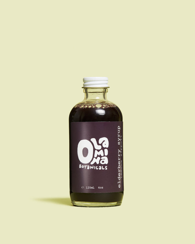 Elderberry Syrup Immune Tonic by Olamina Botanicals