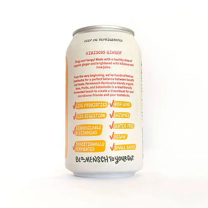 Hibiscus Ginger Kombucha by Fermensch Kombucha