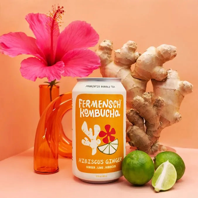 Hibiscus Ginger Kombucha by Fermensch Kombucha