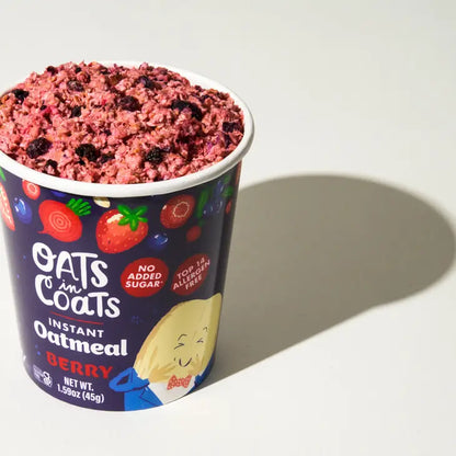 Berry Gluten-Free Instant Oatmeal Cup