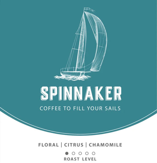 Organic Whole Bean Coffee, Bulk - Spinnaker Light Roast by Full Keel Coffee