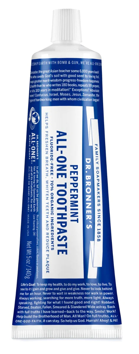 Dr. Bronner's All-One Toothpaste (Peppermint)