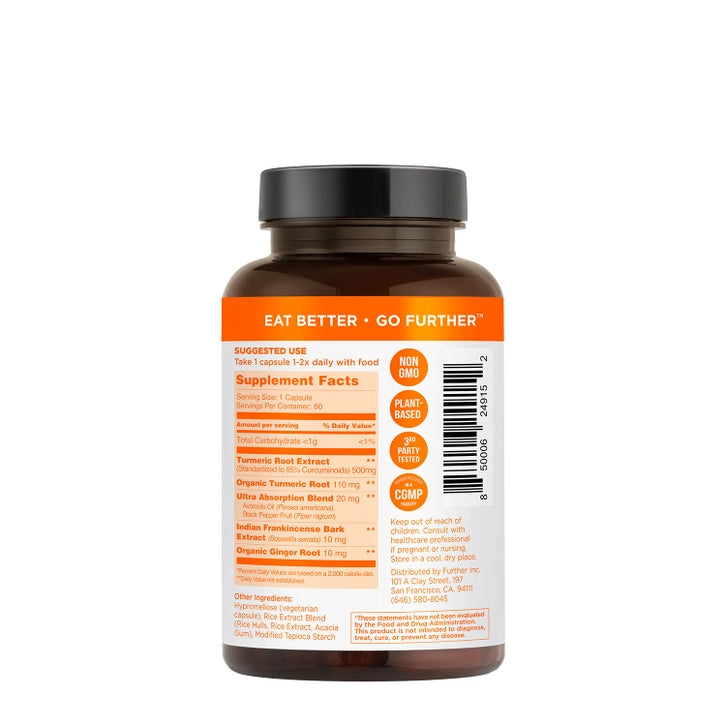 Premium Curcumin Turmeric by Further Food
