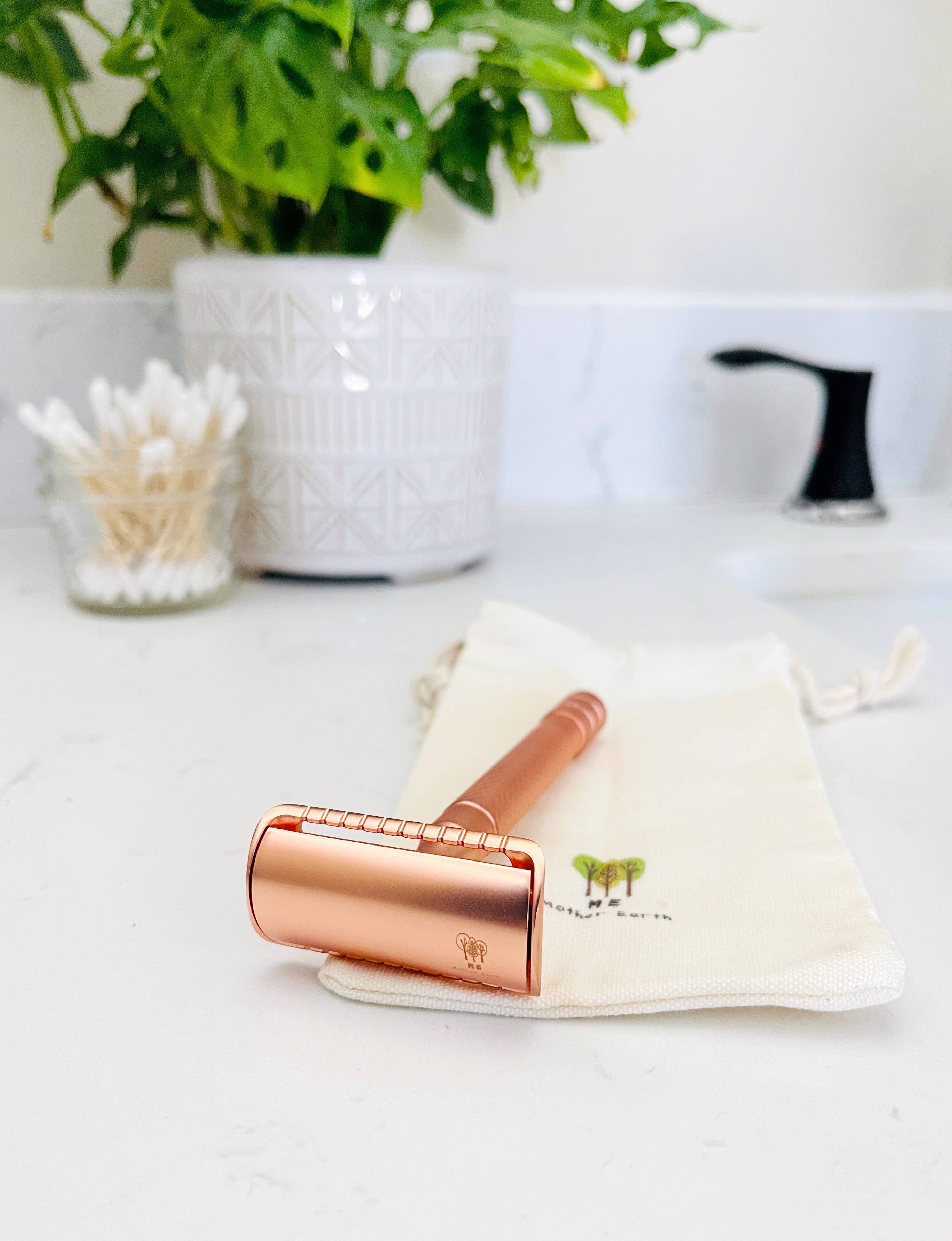 Reusable Double Edge Safety Razor - Rose Gold – Field Day