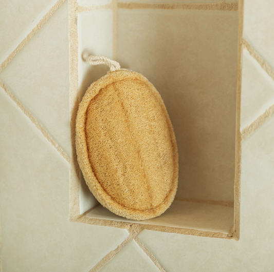 Large Exfoliating Natural Plastic-Free Loofah