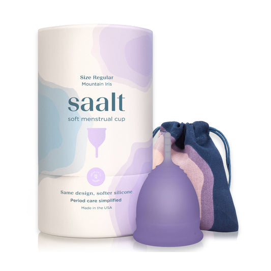 Saalt Soft Menstrual Cup - Size Regular - Reusable Period Care