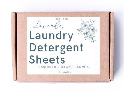 Laundry Detergent Sheets: Lavender