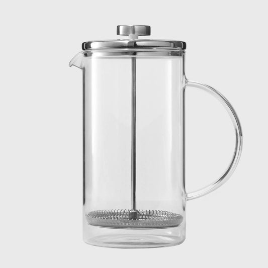 French Press - Glass & Stainless Steel