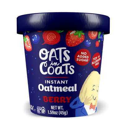 Berry Gluten-Free Instant Oatmeal Cup