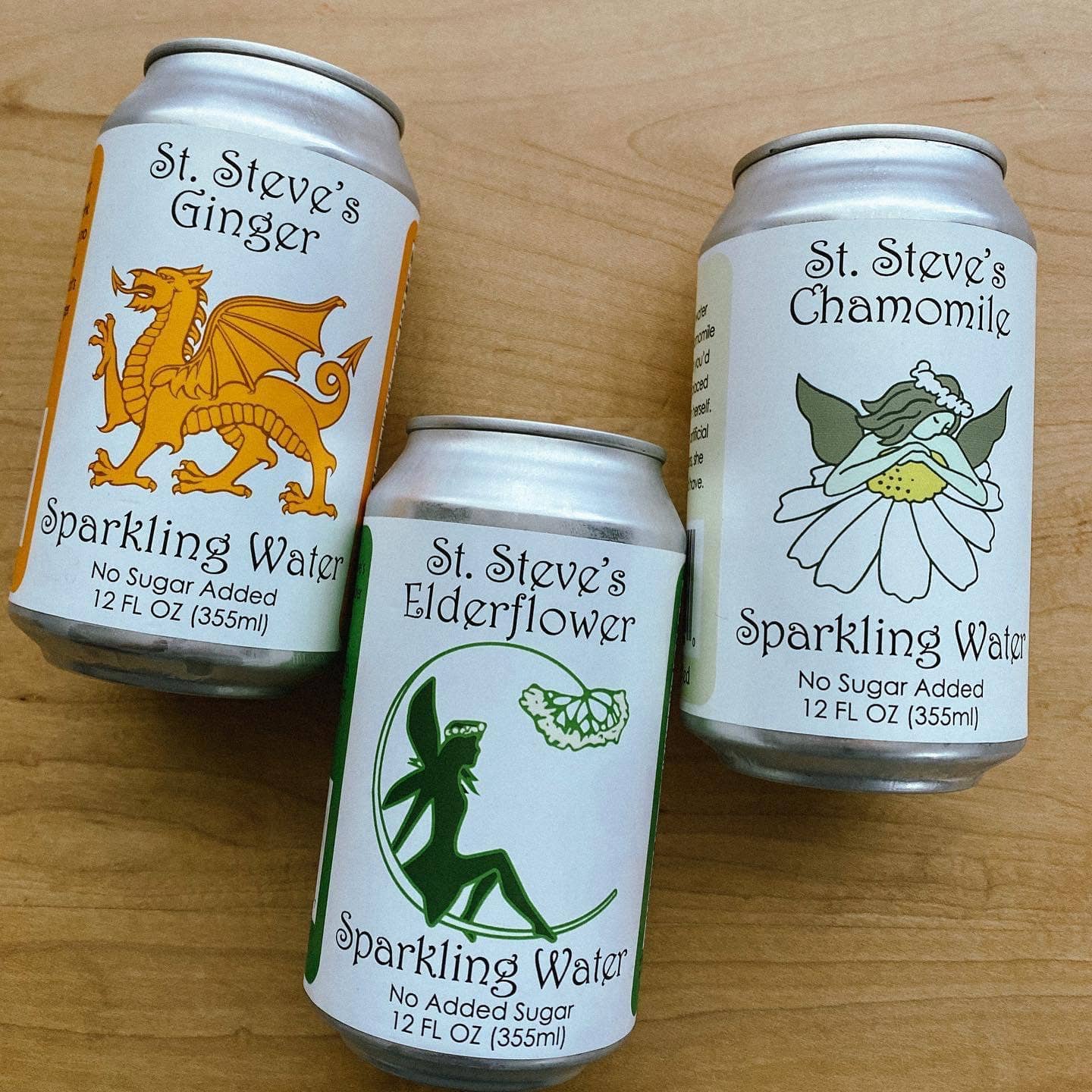 Herbal Sparkling Water by St. Steve's