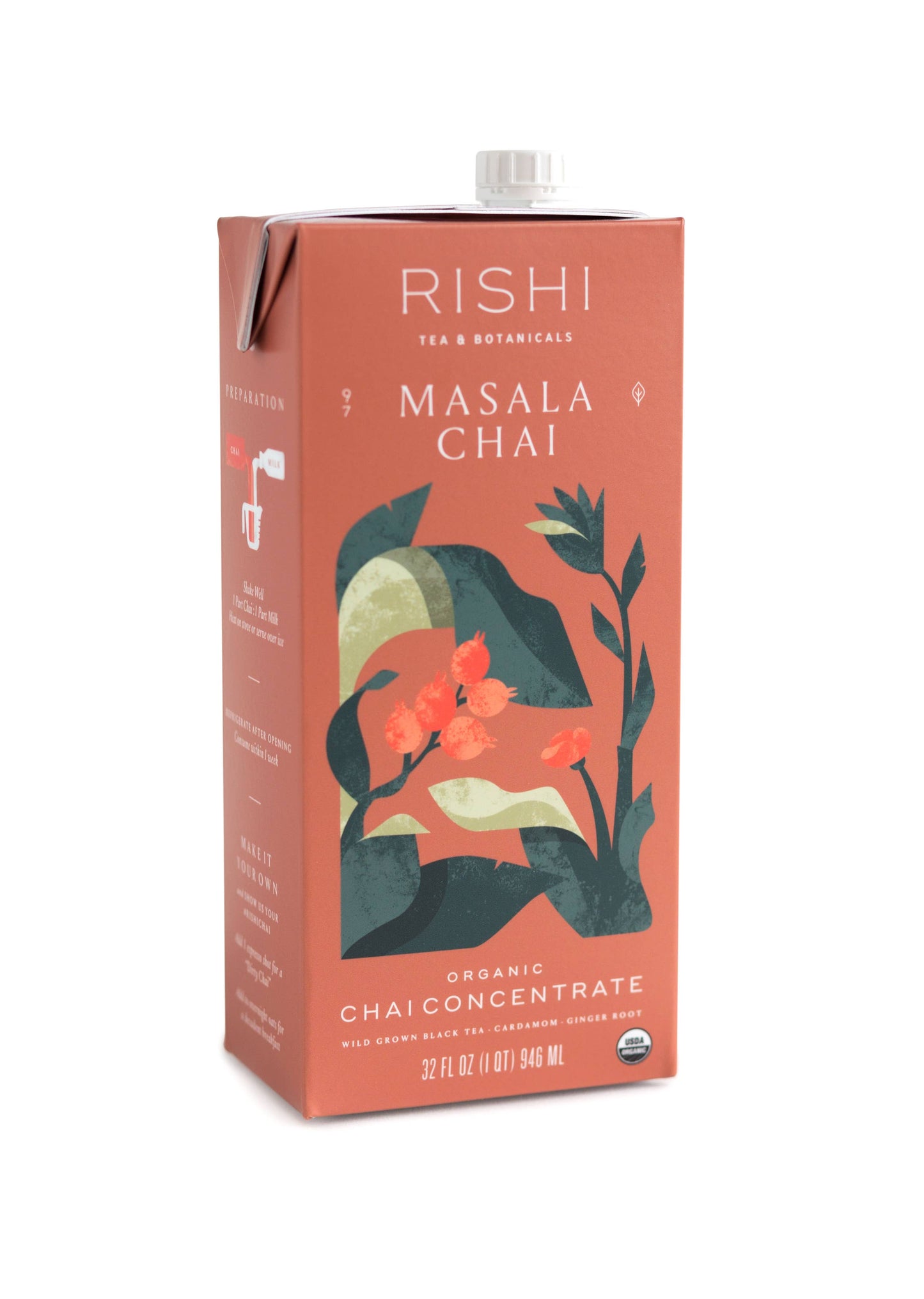 Masala Chai Organic Tea Concentrate by Rishi Tea
