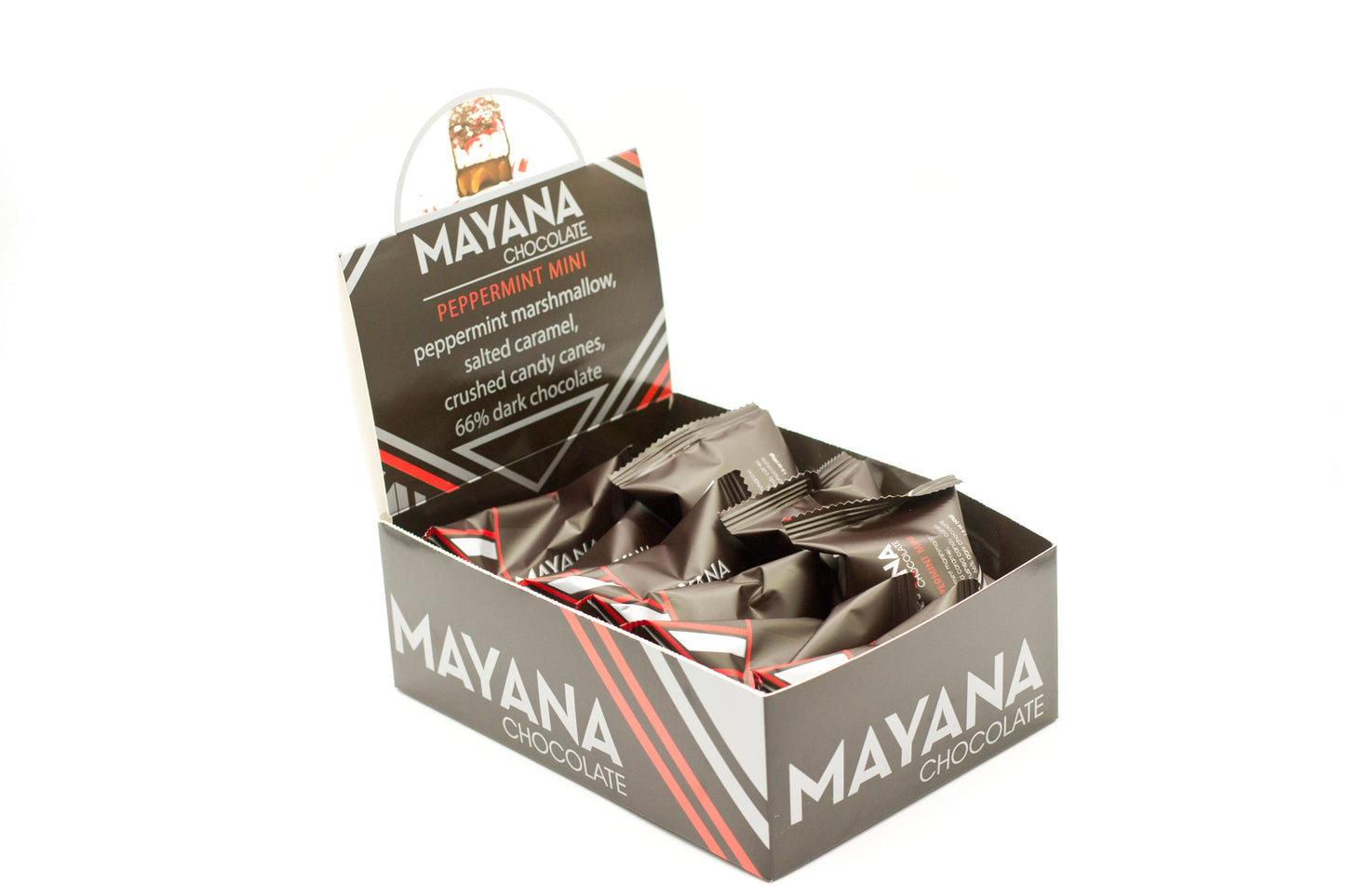 Peppermint Mini Chocolate Bar by Mayana Chocolate