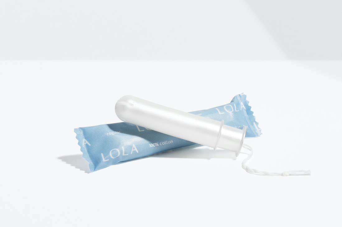 20ct Regular Organic Cotton Tampons by Lola