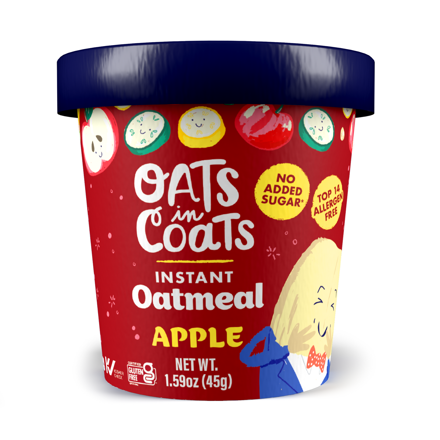 Apple Gluten-Free Instant Oatmeal Cup