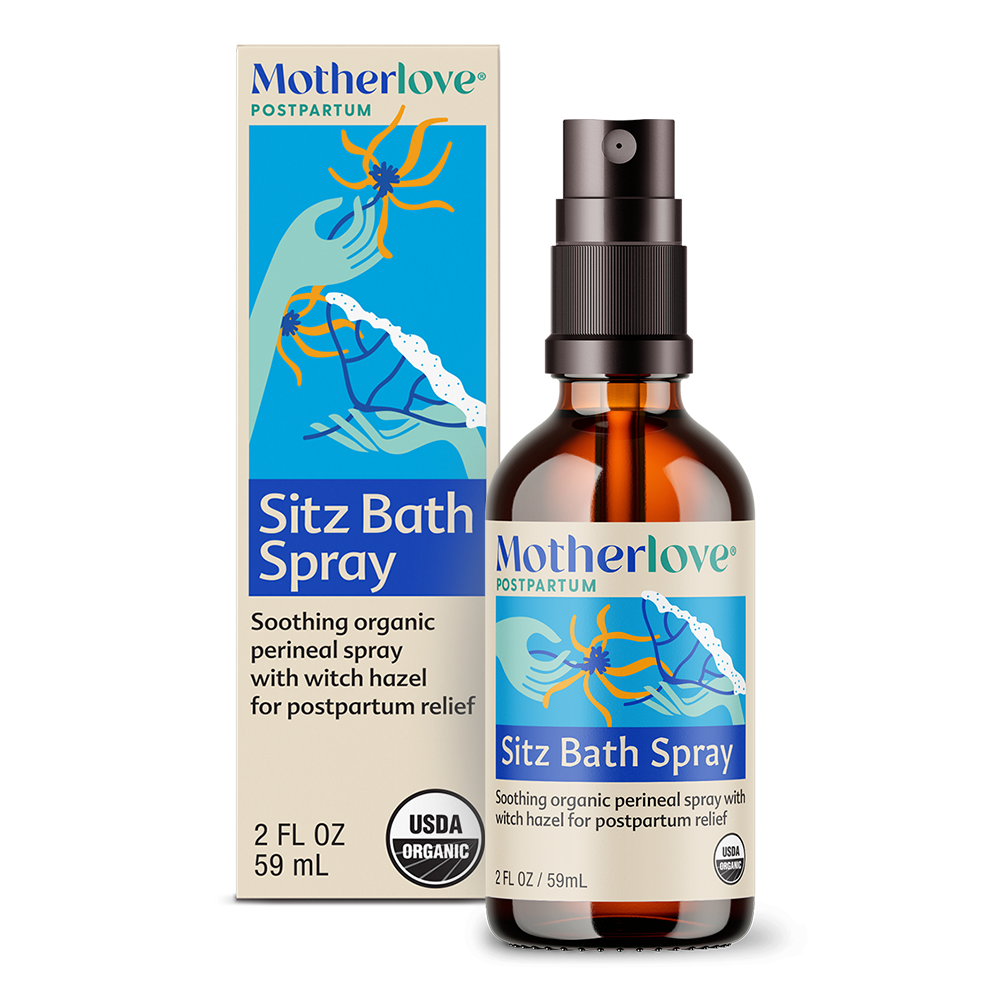 Sitz Bath Spray for Postpartum by Motherlove