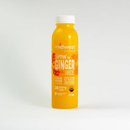 Organic Cold-Pressed Juice: Sippin' on Ginger Juice - Midwest Juicery