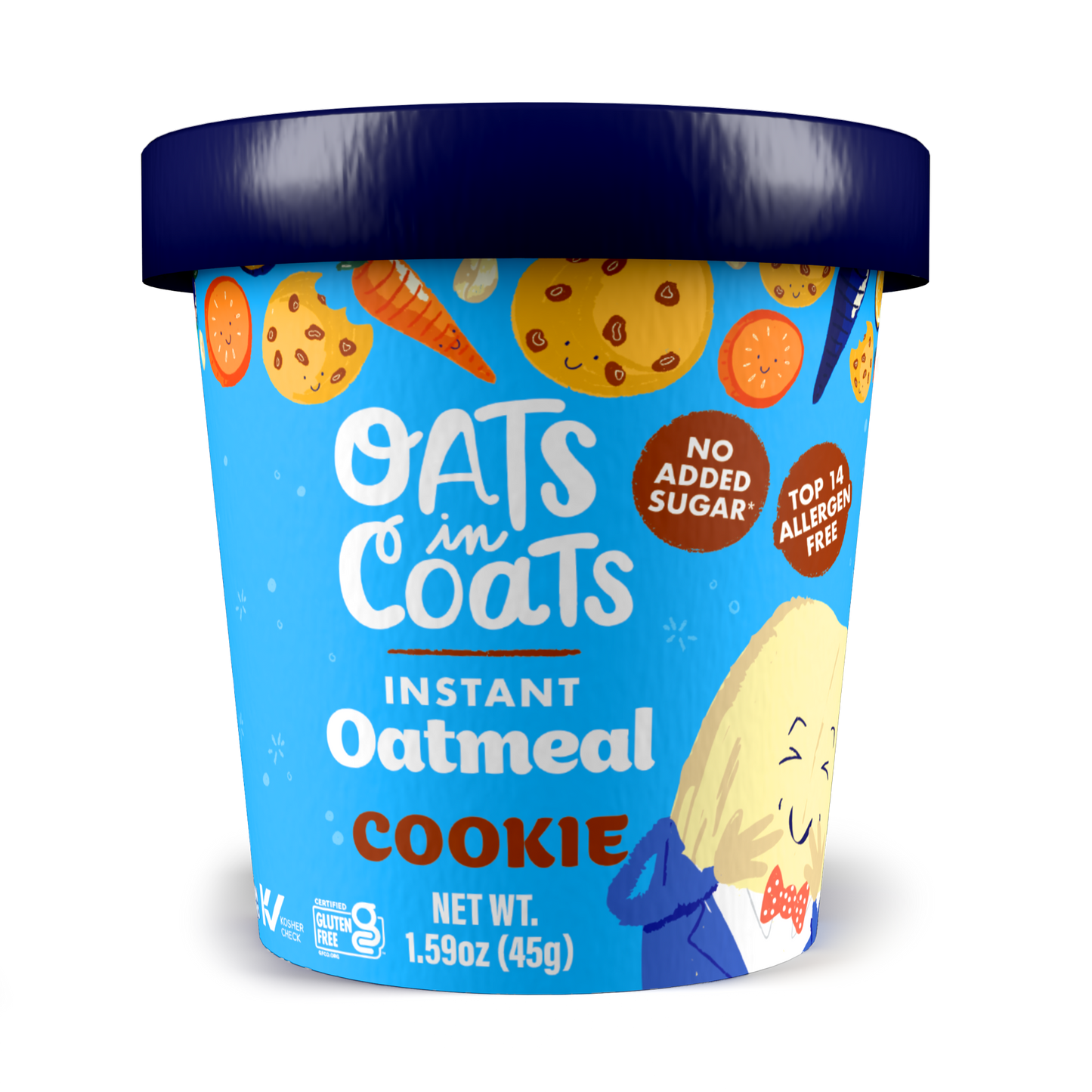 Cookie Gluten-Free Instant Oatmeal Cup