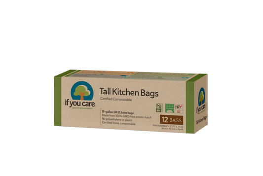 13 Gallon Certfied Compostable Tall Kitchen Bags