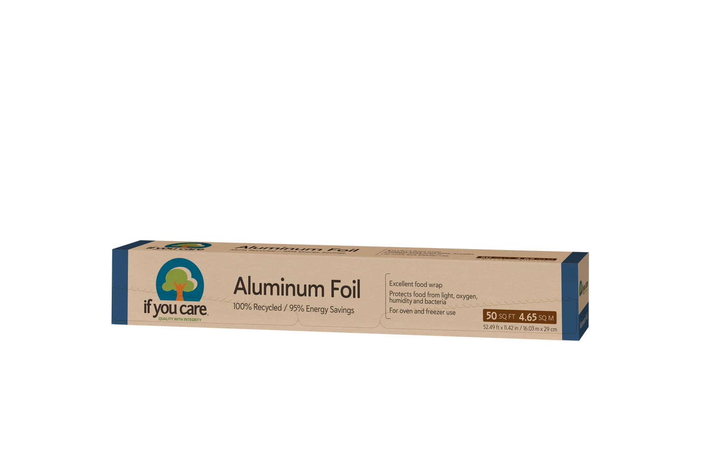 100% Recycled Aluminum Foil - 25% Thicker