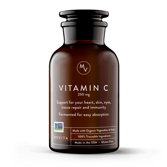 Movita Fermented Vitamin C Bottle - 30 Day Supply - Refillable