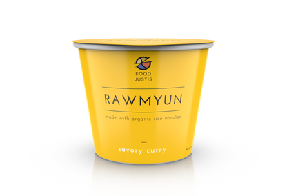 Superfood Gluten-Free Vegan Ramen Cup Noodles - Savory Curry