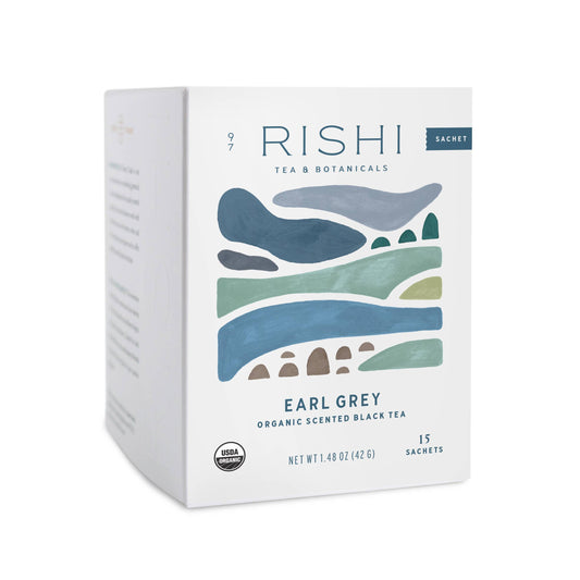 Earl Grey Organic Black Tea Sachets by Rishi Tea