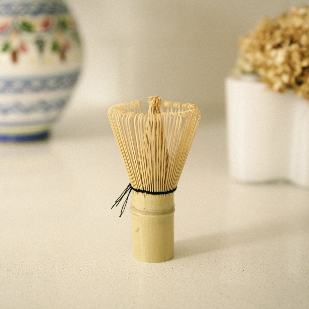 Bamboo Matcha Tea Whisk in Paper Tube