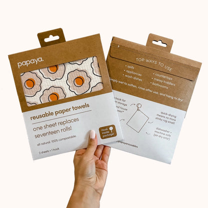 Reusable Paper Towels by Papaya Reusables