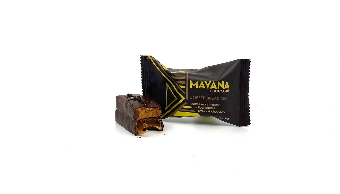 Coffee Break Mini Chocolate Bar by Mayana Chocolate