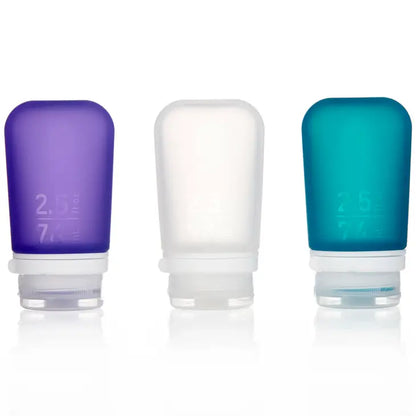 Refillable Silicone GoToob+ : Small, Medium, & Large Sizes